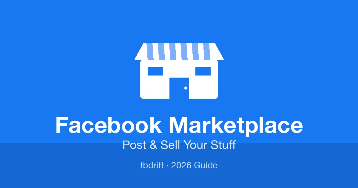 How to Post and Sell Your Stuff on Facebook Marketplace